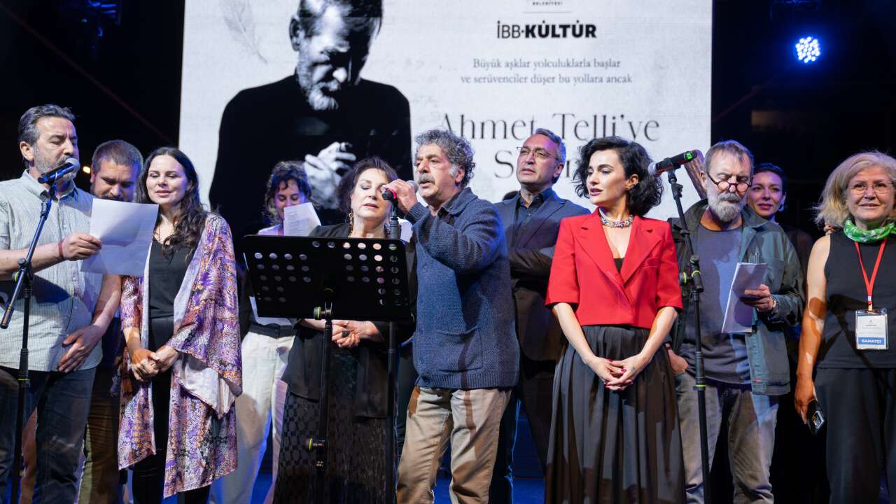 Gazhane’de Ahmet Telli için dayanışma etkinliği